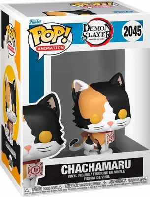 Produktbild von Demon Slayer: Kimetsu no Yaiba POP! Animation Vinyl Figur Chachamaru 9 cm