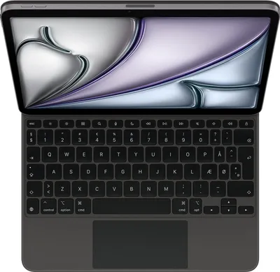 Immagine prodotto di Apple Magic Keyboard, QWERTY, Dänisch, Trackpad, Scherenschalter, Apple, iPad Air 11 pollici (M3) iPad Air 11 pollici (M2) iPad Air (5a generazione) iPad Air (4a generazione)