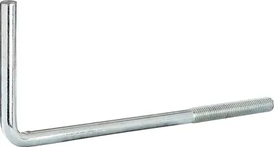 Image de Alberts 844127 Support de barre de clôture, électro-galvanisé bleu, à visser, 190 x 110 mm, set de 30 pièces