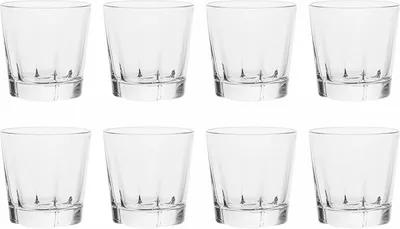 Immagine prodotto di Bicchiere da whisky old-fashioned - Bicchiere da cocktail - 269 ml - Set di 8 pezzi