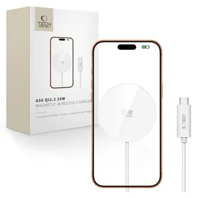 Produktbild von Tech Protect A50 MagSafe 25W QI2 2 Kabelloses Ladegerät