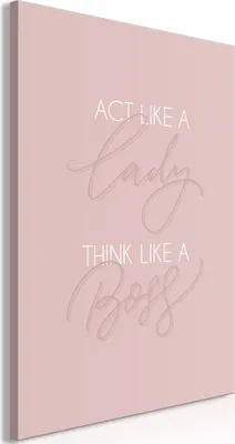 Produktbild von Vlies Leinwandbild - Morning Message (1 Part) Vertical 20x30 cm Text m-A-1069-b-a