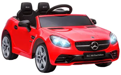Immagine prodotto di Macchina Elettrica per Bambini Licenza Mercedes SLC 300 con Telecomando Rosso