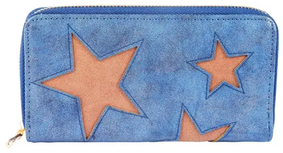 Produktbild von Damen Geldbörse Quer Kunstleder Stars Stars, langlebig