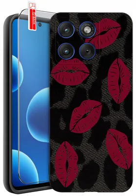 Immagine prodotto di Custodia per Motorola Edge 70 | Modelli | Custodia in silicone opaco + vetro 9H