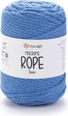 Zdjęcie produktu dla Yarn Art Macrame Rope 5 mm 5 mm 85 m 786 Dark Blue Sznurek
