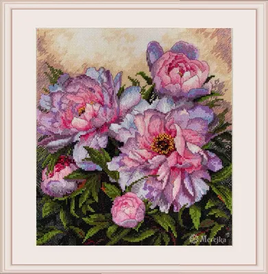 Kreuzstich-Set K-177, mehrfarbig, 22 x 24 cm