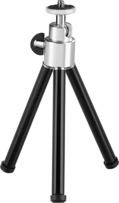 Produktbild von Hama Mini-Stativ "Ball", XL, Schwarz/Silber