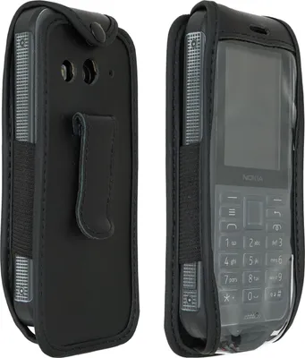 Obrázek produktu pro Ledertasche m. Gürtelclip für Nokia 800 Tough