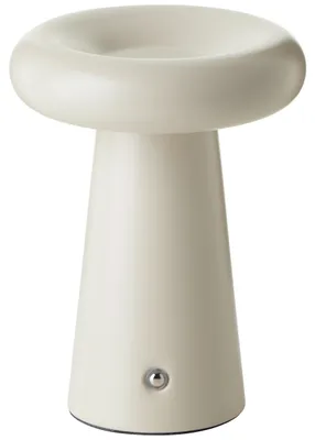 Produktbild von LED Akku-Tischleuchte, USB, IP44, 3 Stufen Dimmer, 3W, 400lm, beige