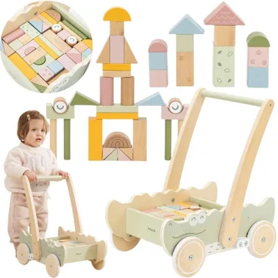 Produktbild von Viga Schiebewagen aus Holz