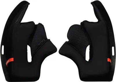 Produktbild von Scorpion Adf-9000 Air Wangenpolster Schwarz XS Schwarz XS