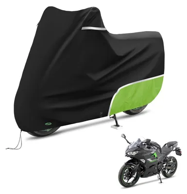 Immagine prodotto di Copertura impermeabile per motocicletta, compatibile con Kawasaki Ninja 500
