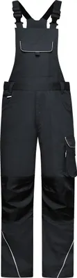 Produktbild von James & Nicholson funktionelle Latzhose JN879 Gr. 48 carbon