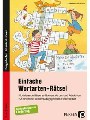 Obrázek produktu pro Einfache Wortarten-Rätsel