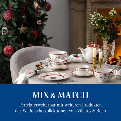 Produktbild von Villeroy & Boch – Toy's Delight Specials Kaffee-Untertasse Bunt, Spülmaschinenfest, Mikrowellensicher, Untertasse, Kaffeuntertasse Weihnachten, Geschi