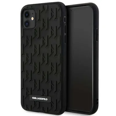 Produktbild von Karl Lagerfeld 3D Monogramm Hülle für Iphone 11 / Xr - Schwarz