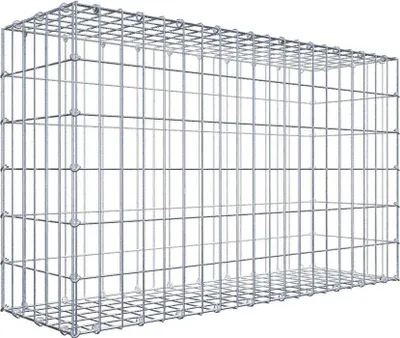 Produktbild von Gabione 100 cm x 60 cm x 30 cm (L x H x T), Maschenweite 5 cm x 10 cm, C-Ring