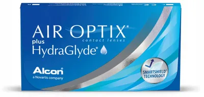 Air Optix plus HydraGlyde 6 szt. Moc: -6,50