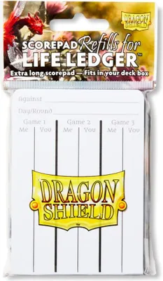 Produktbild von Dragon Shield Scorepad Refills für Life Ledger