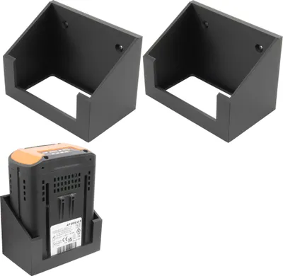 Produktbild von 2x Akkuhalter für Stihl Akku AP Wandhalter Akkuwandhalter Wandhalterung Halter