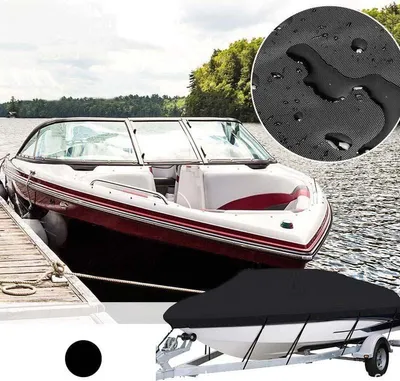 Produktbild von Yacht Abdeckplane 625x360cm - 210D Oxford Stoff, Wasserdicht & UV-Beständig, Vollschutz für Boote
