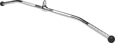 Obrázok produktu pre Gorilla Sports Sťahovacia tyč s otočným kĺbom, chróm, 110 cm