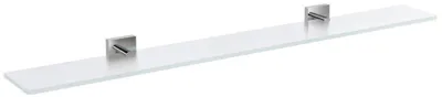 Produktbild von Sapho X-SQUARE Glasablage 900mm, Chrom/Milchglas