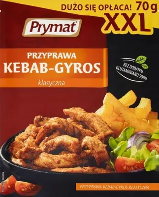 Zdjęcie produktu dla Prymat Przyprawa do Kebaba-Gyrosa 70 g