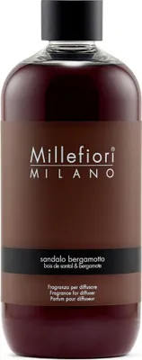 Produktbild von Millefiori Nachfüllflasche 500ml - Sandelholz Bergamotte, Natural Serie