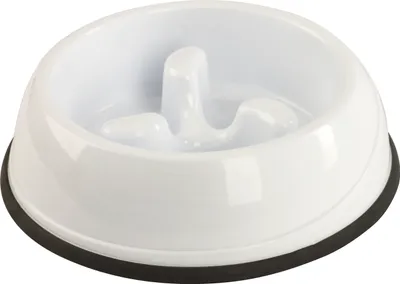 Produktbild von Kerbl Hunde-Futternapf Kunststoffnapf Anti Dribble 500ml, weiß; 80503