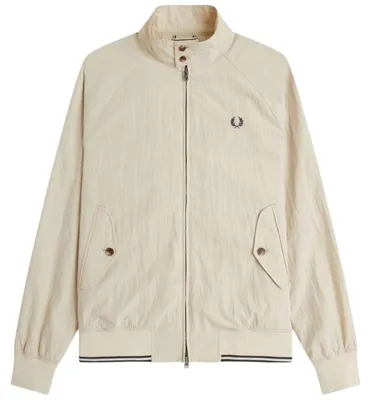 Produktbild von Jacke Fred Perry Fred Perry Crinkle Harrington Oatmeal für Herren
