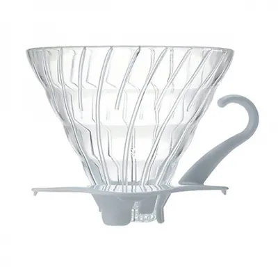 Obrázek produktu pro Skleněný překapávač na kávu V60 01 White VDG-01W / Bestbrew