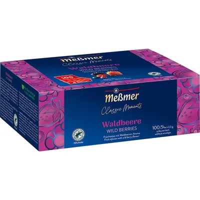 Immagine prodotto di Meßmer Classic Moments tè aromatizzato alla frutta frutti di bosco 250g