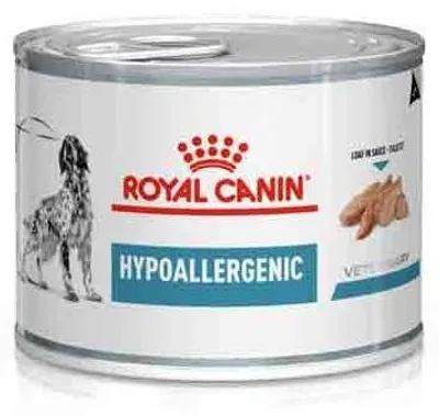 Produktbild von Royal Canin Veterinary Hunde-Hypoallergene Pastete (12 x 200g Dose)