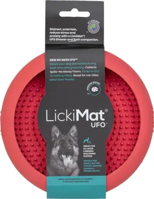 Zdjęcie produktu dla Miska na karmę dla psów Lickimat różowa gumowa