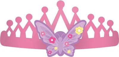 Produktbild von amscan Papierkrönchen Princess 8 Stück