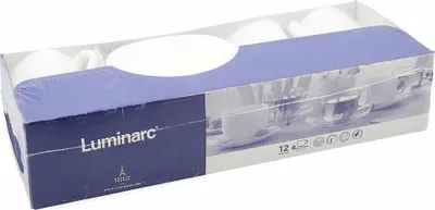 Produktbild von Satz mit Tassen- und Tellern Luminarc Carine (12 pcs) 22 cl