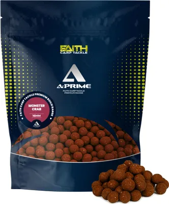 Productafbeelding van Faith Carp Tackle A-Prime Boilie - 5kg - 16mm - Monster Crab