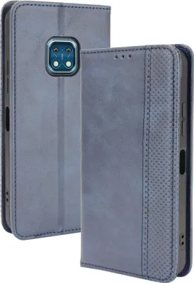 Produktbild von Mobigear Sensation  Nokia XR20 Hülle Klapphülle Geldbörse - Blau