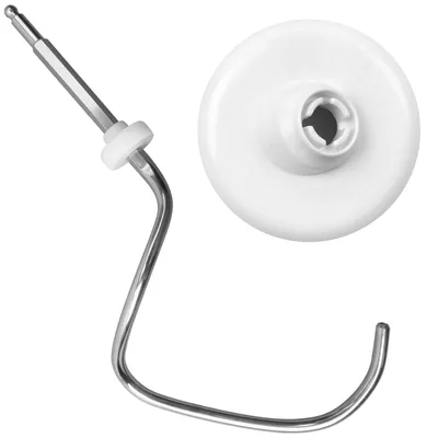 Produktbild von Knethaken passend wie Bosch 00080060 + Abstreifer wie 00619166 für Küchenmaschine
