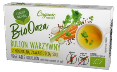 Image de Bouillon de légumes cubeOAZA à teneur minimale en sel60g