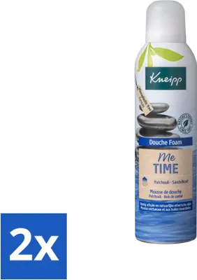 Obrázek produktu pro Kneipp - Sprchová pěna - Me-Time - Patchouli & Sandalwood - 200 ml - ekonomické balení - 2 kusy