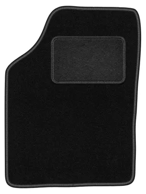 Image de Tapis conducteur en moquette pour Mazda Demio 1996-2003 (à hayon) – 1 pièce, noir, sur mesure – Wielganizator LUX