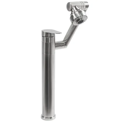 Productafbeelding van Rea Wastafelkraan Paco Brush Steel High
