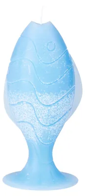 Immagine prodotto di Candela Broste Copenhagen, modello Fish, colore blu Baja