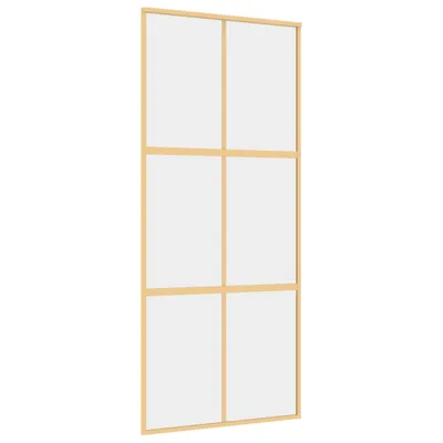 Produktbild von Schiebetür Golden 90x205 cm ESG-Klarglas und Aluminium