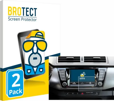 Produktbild von 2x BROTECT Schutzfolie für Skoda Fabia 3 Combi 6.5" Displayschutz Displayschutzfolie Folie Matt Entspiegelungsfolie
