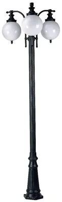 Productafbeelding van Staande lamp Madeira 3-lichts - zwart