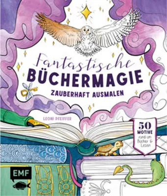 Immagine prodotto di Fantastische Büchermagie - Zauberhafte Lesewelten zum Ausmalen